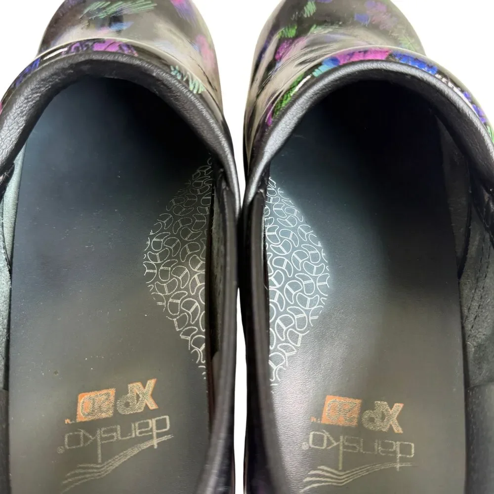 Dansko Pro XP 2.0 Colored Pen Leather Clogs Shoes 39 US 8.5 - 9 Slip Resistant